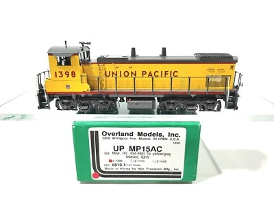 Overland OMI UP EMD MP15AC Union Pacific #1398 HO Brass Model #6819.1 - Image 1 of 4