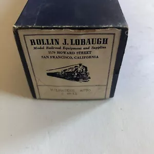Vintage Lobaugh Milwaukee Auto 2 Rail Train - Picture 1 of 4