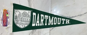 DARTMOUTH UNIVERSITY COLLEGIATE PACIFIC VINTAGE RETRO WOOL PENNANT NEW/MINT - Picture 1 of 1