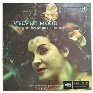 Billie Holiday - Velvet Mood (G+/G+) Verve Early Pressing MG V-8096 Clef Series - Picture 1 of 4