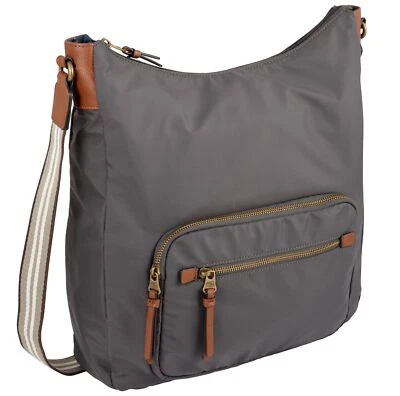 camel active Bari Shoulder Bag Umhängetasche Tasche Dark Grey Grau Blau - Bild 1 von 3