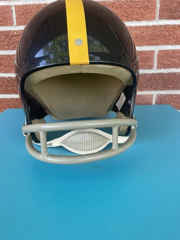 1970's Vintage Rawlings HNFL-N Football helmet, (Large) Pittsburgh Steelers Cover