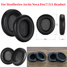 For SteelSeries Arctis Nova Pro Nova 7/3/1 Headphone 2PCS Ear Pads Cushion Cover
