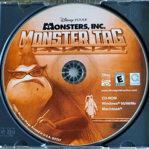 Monsters Inc. Monster Tag PC Juego Disney PIXAR Macintosh juego de computadora CD ROM - Imagen 1 de 4