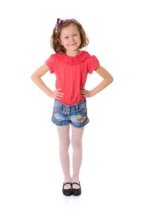 New Girls Kids White Sheer Tights Bridesmaid Party Special Occasions 20 Den - Picture 1 of 4