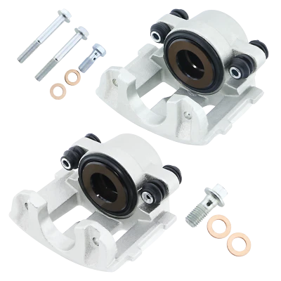 Par de pinças de freio dianteiras esquerda e direita para Jeep Cherokee TJ Wrangler 1990-2001 - Imagem 1 de 4