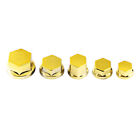 (Gold)Motorcycle Screw Nut Plastic Durable 7 Colors For Your Choice Rust