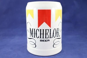 Michelob Tazza Birra o Caffè Ceramica Altezza 5” Logo Vintage - Foto 1 di 7
