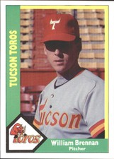 1990 Tucson Toros CMC #8 William Brennan