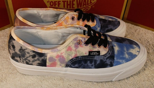 Vans Uomo 7 Donna 8.5 Autentico 44 DX Tie Dye Patchwork VN0A54F9AXJ