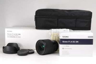[MINT] Sigma 16mm F/1.4 Contemporary DC DN for Fuji X Mount From Japan - Image 1 of 4