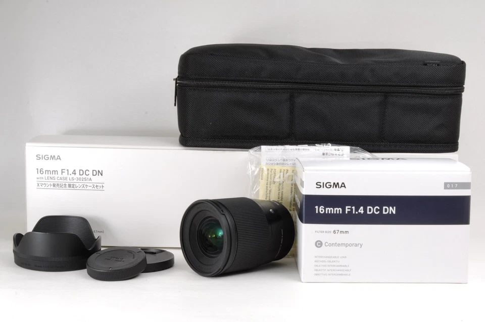 [MINT] Sigma 16mm F/1.4 Contemporary DC DN for Fuji X Mount From Japan - Image 1 of 4