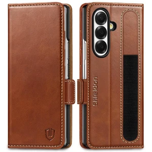 Wallet Case for Galaxy Z Fold7 2025, Genuine Leather Folio Case, Stand Functi... - Picture 1 of 9