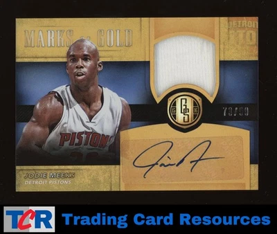 2015-16 Panini золотой стандарт #14 Jodie Meeks знаки золота #/99 - Изображение 1 из 2