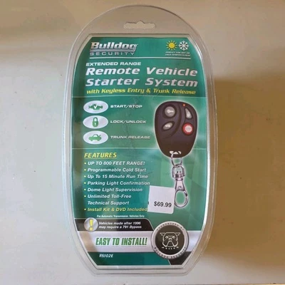 Arrancador remoto automático BULLDOG SECURITY entrada sin llave y liberación del maletero modelo RS102E Foto 1 de 4
