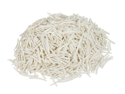 Один мешок кг (2,2 фунта) от 0,5 до 2,0 дюйма белых раковин Dentalium Vernedei (208-KG-L) - Изображение 1 из 4