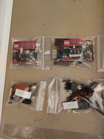 LEGO Harry Potter 30110&30111&30392&30407 small sets Lot. all complete w minifig