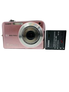 Casio Exilim 10.1MP Digital Camera Pink w/battery (READ DESCRIPTION) T365 - Picture 1 of 8