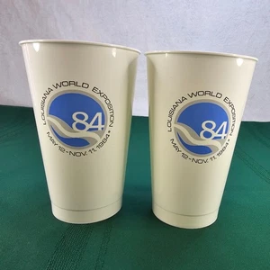 Louisiana World Exposition 1984 New Orleans Fair Souvenir Tassen Set - Bild 1 von 9