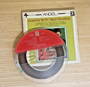 7 1/2 ips Jacqueline Du Pre Cello Concerto - Schumann: 4-track reel tape - Picture 1 of 10