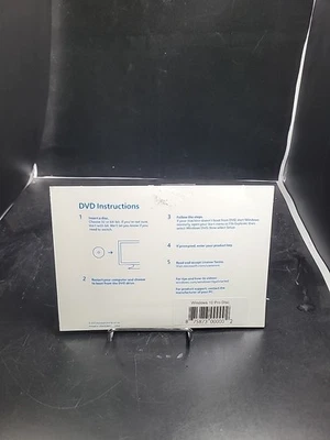 Windows Win 10 pro 64 bit DVD with Genuine License Product Key Brand New Sealed! - Image 1 of 2