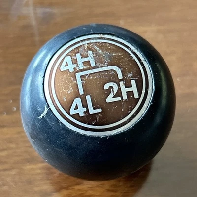 1987-1994 Isuzu Trooper Suv 4x4 4WD Transfer Case Shifter Knob OEM Black - Image 1 of 4