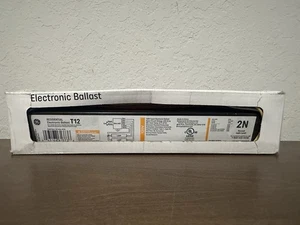GE RESIDENTIAL ELECTRONIC BALLAST T12 2N NORMAL LIGHT RAPID START 120V OPEN BOX - Picture 1 of 1