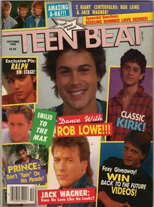 Teen Beat Magazin Oktober 1986 Rob Lowe Prince A-Ha Tears For Fears Mr Mister - Bild 1 von 21