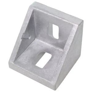 Winkel, 30mm, für M6, Nut 8, Alu-Druckguss, blank - Picture 1 of 1