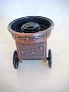 VINTAGE MINITURE of COTTON CANDY DIE CAST METAL BRONZE TONED(PENCIL SHARPENER) - Picture 1 of 8