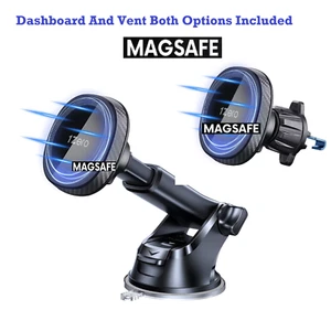 MagSafe Car Phone Telescopic Holder Mount Dashboard Windshield GPS Stand - Picture 1 of 46