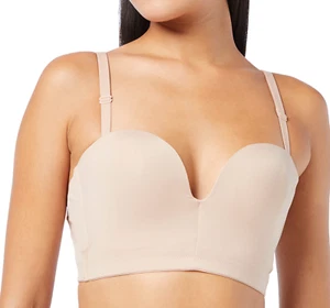 Wonderbra Women's Ultimate Backless Push Up Bra, Black. 38D UK - Picture 1 of 5