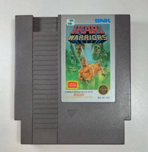 IKARI WARRIORS -- NES Nintendo Original Classic Authentic 5 Screw Game TESTED - Picture 1 of 6