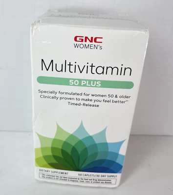 GNC Women's 50-Plus One Daily Multivitamin, Multimineral Support For Women 08/25 - Image 1 of 3