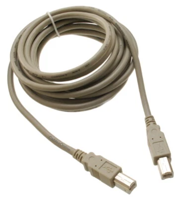10ft USB Type-B Male to USB Type-B Male USB 2.0 Cable, CablesOnline USB2-BB10 - Image 1 of 3