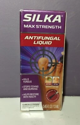 Silka Max Strength Antifungal Liquid 0.45 Fl Oz Toenail Fungus Treatment - Image 1 of 4