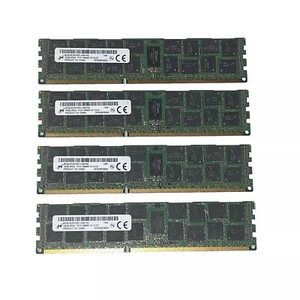 64GB Micron (4x16GB) PC3-14900 (DDR3-1866) Server Ram - Picture 1 of 1