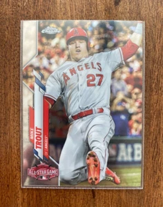 2020 Topps Chrome Update Series Mike Trout All-Star Game #U-69 - Picture 1 of 2
