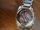 fossil blue mens watch 100 meters-Needs Battery