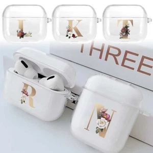 Letter Earphone Protective Cover CASE For Apple AirPods 4th Gen 2024 - Picture 1 of 33
