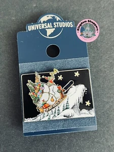 2024 Universal Studios Christmas Grinch Max Merry Grinchmas Slider Pin New - Picture 1 of 1