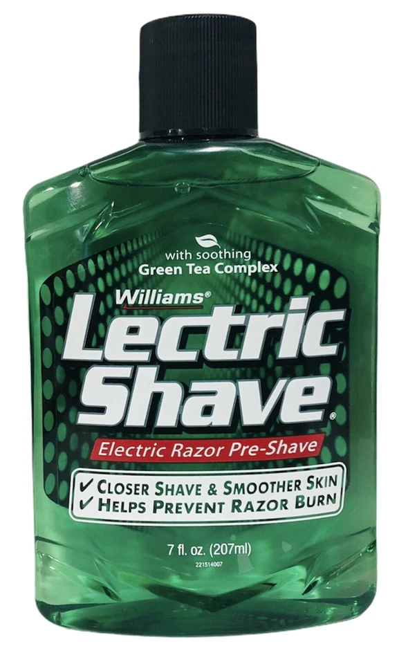 Maquinilla de afeitar eléctrica Williams Lectric Shave pre afeitado 7 oz Foto 1 de 1