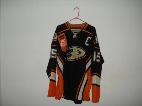 Anaheim Ducks Ryan Getzlaf 2007 Stanley Cup 52 Anniversary Banner Patch Jersey Cover