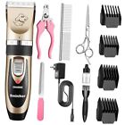 Rechargeable Cordless Dogs Cats Horse Grooming Clippers   Professional Gold2
