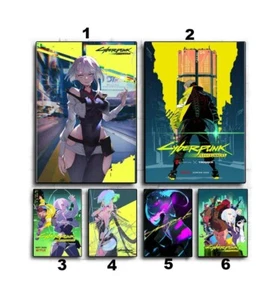 Cyberpunk Edgerunners (2022) TV Series Poster, Home Decoration Poster - Picture 1 of 11