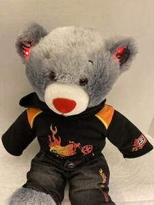 Build a Bear Soft And Cuddly Bear With hot lights Skechers outfit Ears Light Up - Picture 1 of 8