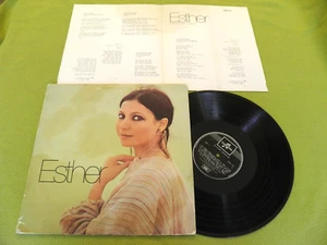 Esther Ofarim - "Esther" - 1972 Israel Made Different Press Columbia SHZE 367 LP - Picture 1 of 2