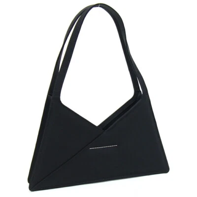 MM6 Maison Margiela Tote Bag Accordion Bag SB6ZH0001 Black Cotton Polyester - Image 1 of 4