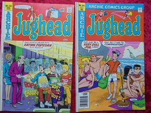 2 LOWER GRADE JUGHEAD COMICS ARCHIE COMICS - Picture 1 of 2