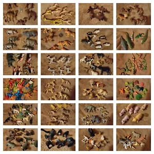 Lot Of Plastic Animals Sea Farm Zoo Dinosaurs Lizards And More Over 200 Animals  - Picture 1 of 24